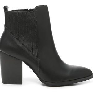 Blondo USA Reese Waterproof Heeled Black Bootie Size 6.5